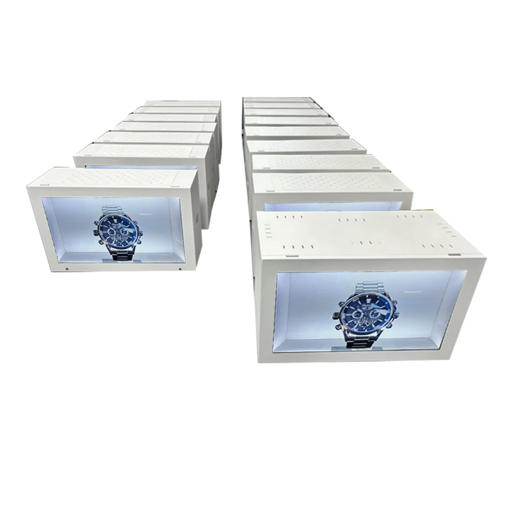 transparent display box