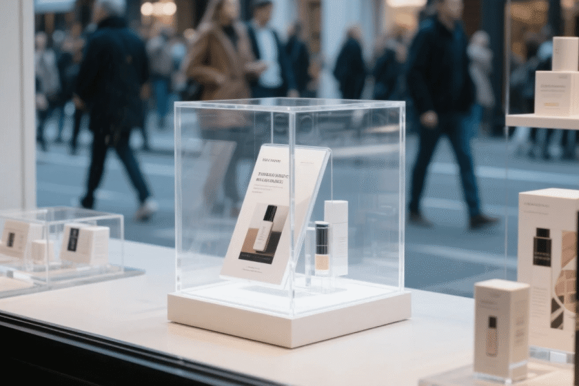 3D hologram display in retail