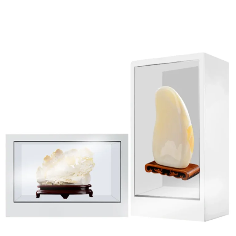 holographic 3D transparent LCD displays