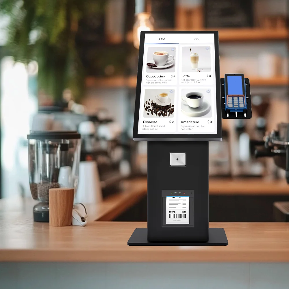 Touchscreen ordering station