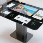Dual display interactive kiosk_1
