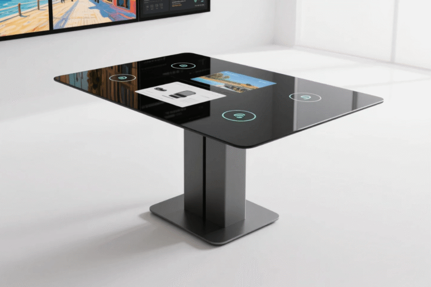 Dual display interactive kiosk_2