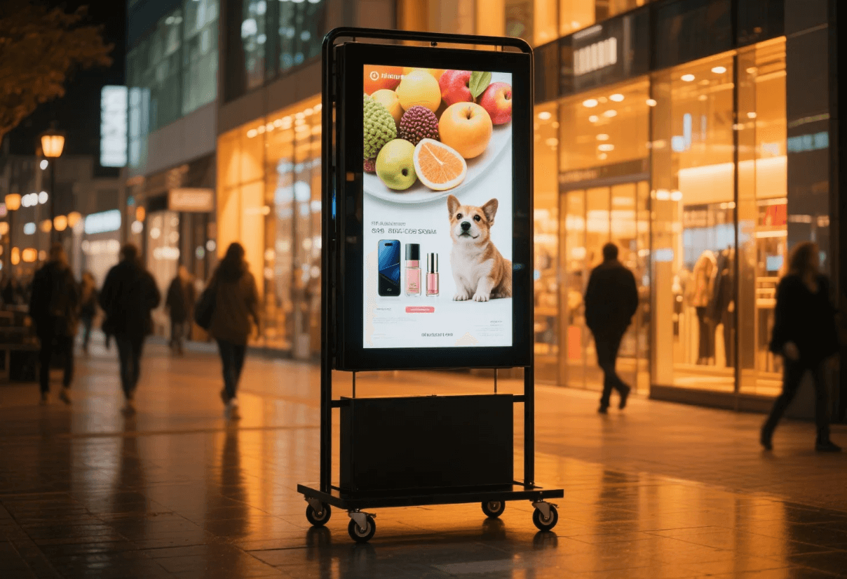 Why choose battery-powered over corded signage_2