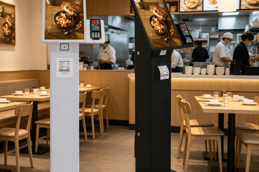 self-service ordering kiosk