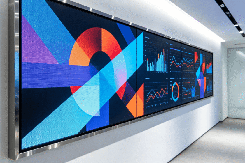 digital signage installation