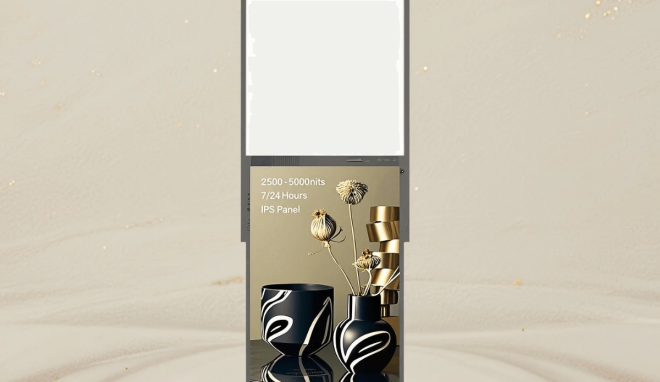 Hanging window display screen_1