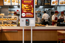 self-service ordering kiosk