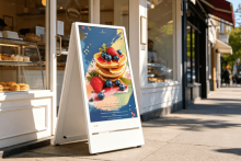 digital signage poster
