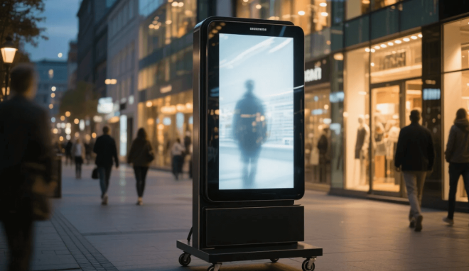 Why choose battery-powered over corded signage_1