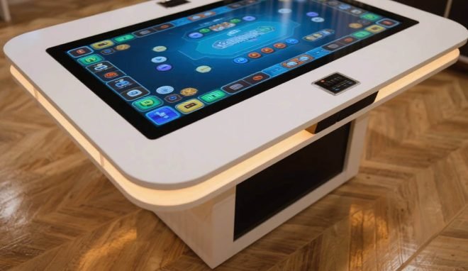 touch screen gaming table